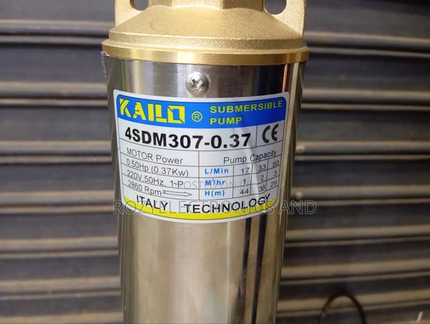 0.5hp(0.37) Electric Submasible Pump 44m
