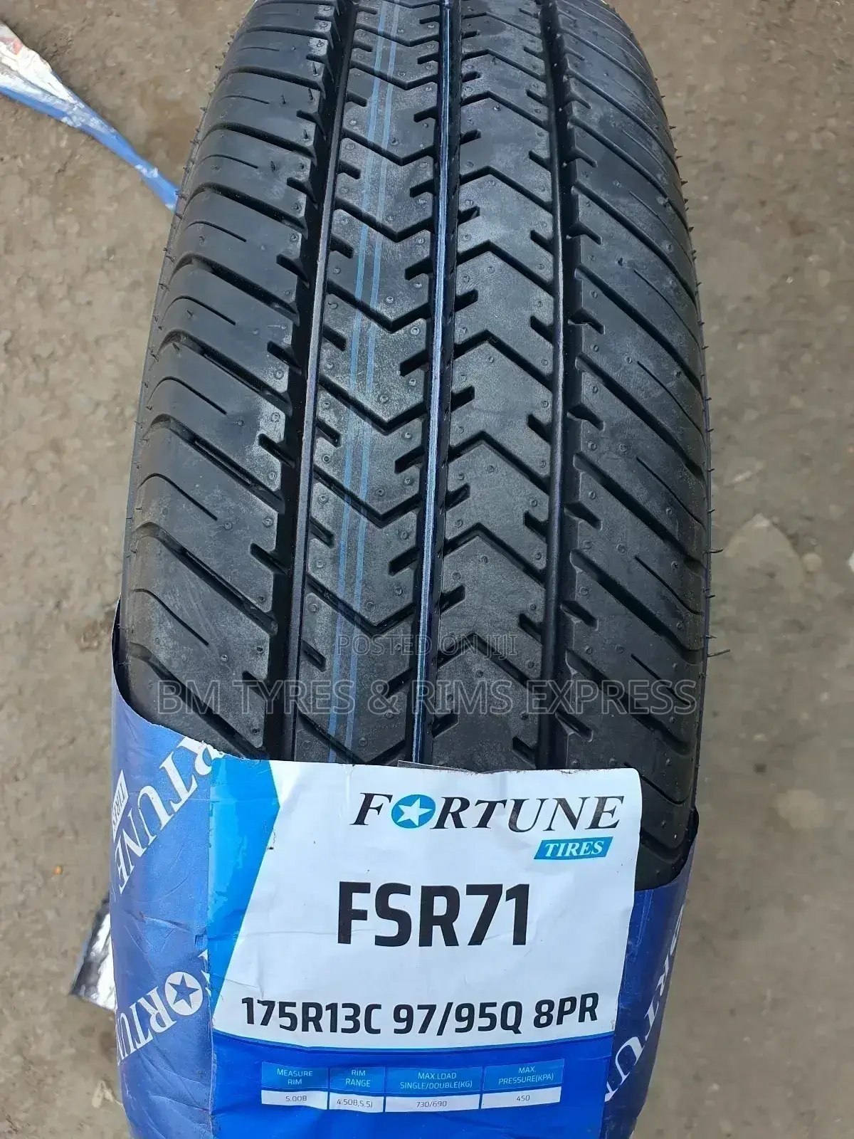 175 R13 Fortune Tyres (Commercial)
