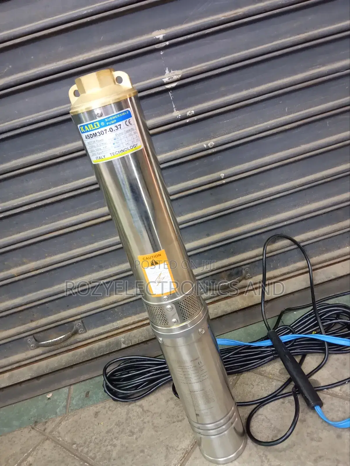 Kailo Submasible Pump 0.5 Hp Made in Italy