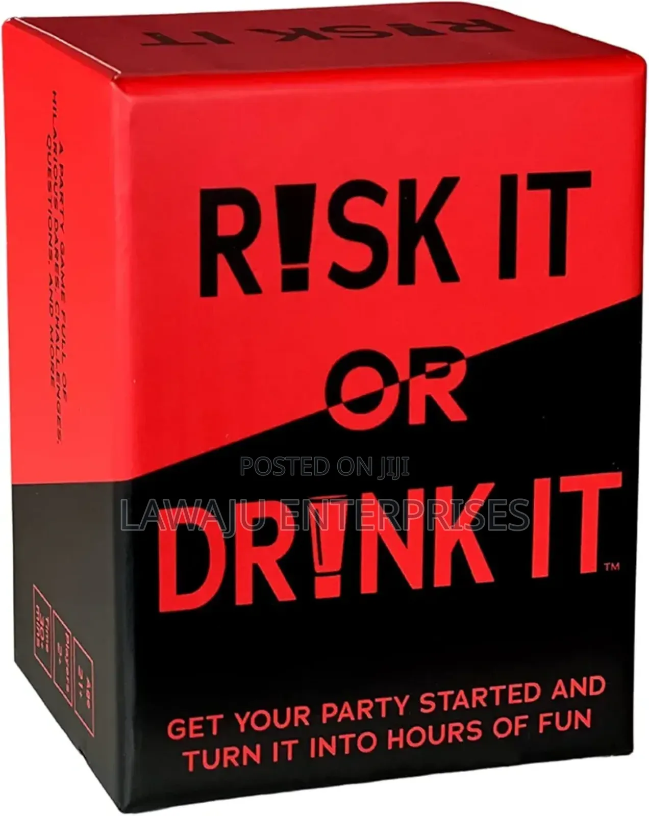 Risk It or Drink It Card Game