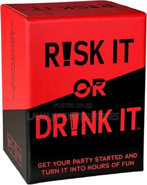Risk It or Drink It Card Game