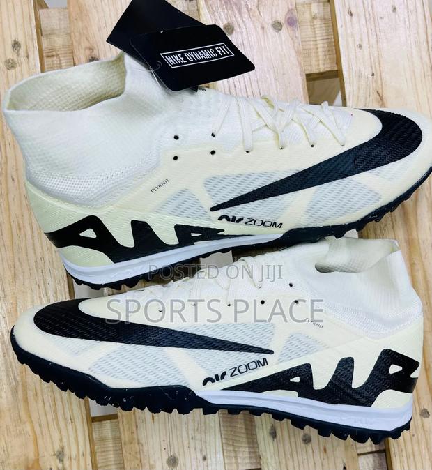 Nike Air Zoom Cream Mercurial Astro Turf Football Trainers