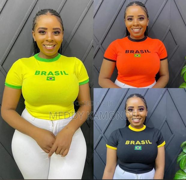 Classy Brasil T-Shirt Top - main view