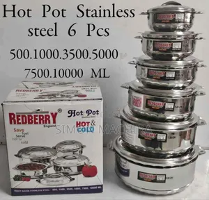 Redberry 6pcs Hotpots Hot Pots