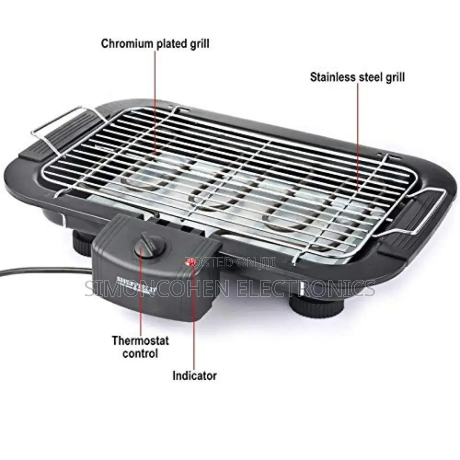 2000watts Berbecue Electric Grill