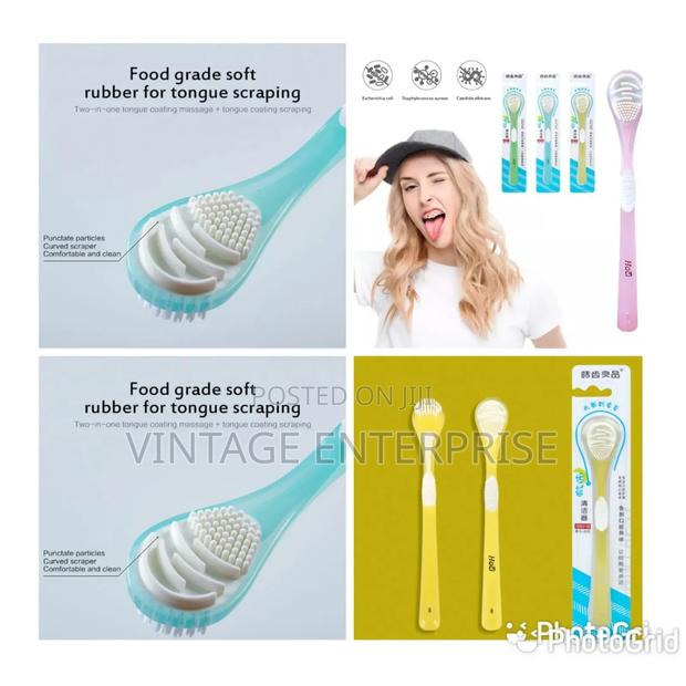 Tongue Cleaner, Double Sided Tongue Cleaner