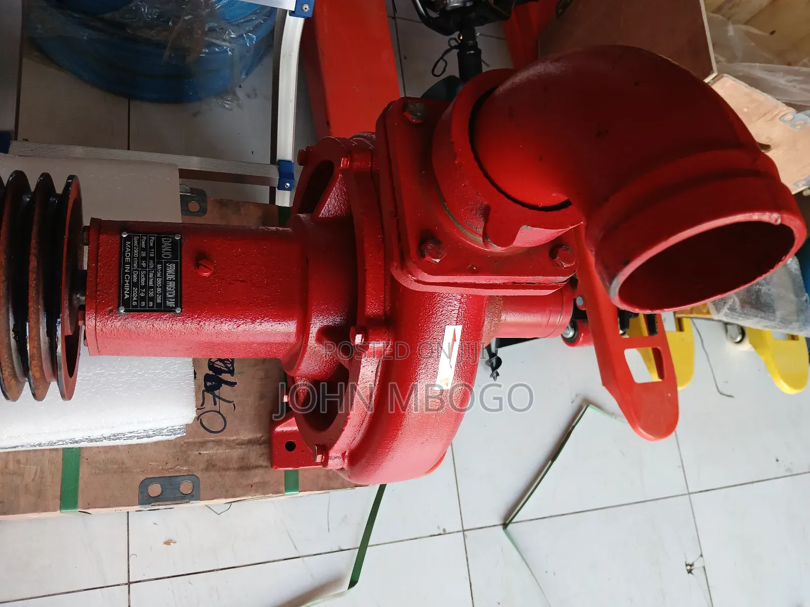 3" High Pressure Bare Pump