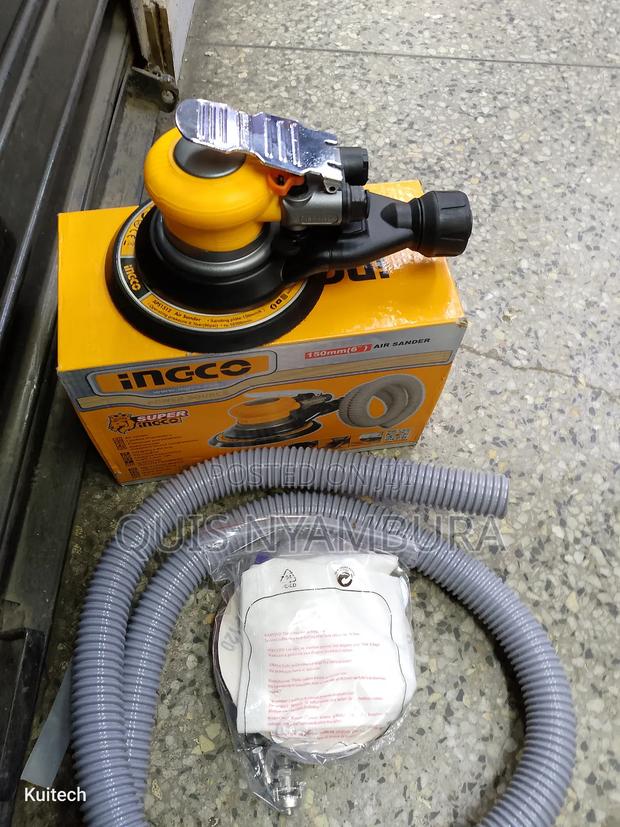 Air Sander, 150mm Ingco Air Sander With Free Sand Paper