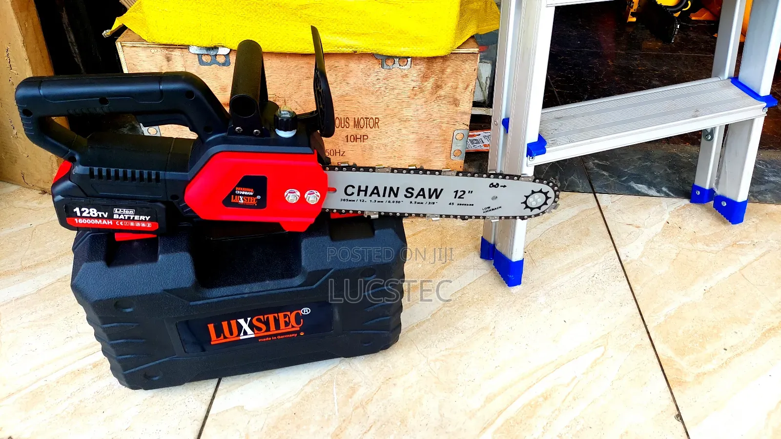 Luxstec Cordless Chainsaw