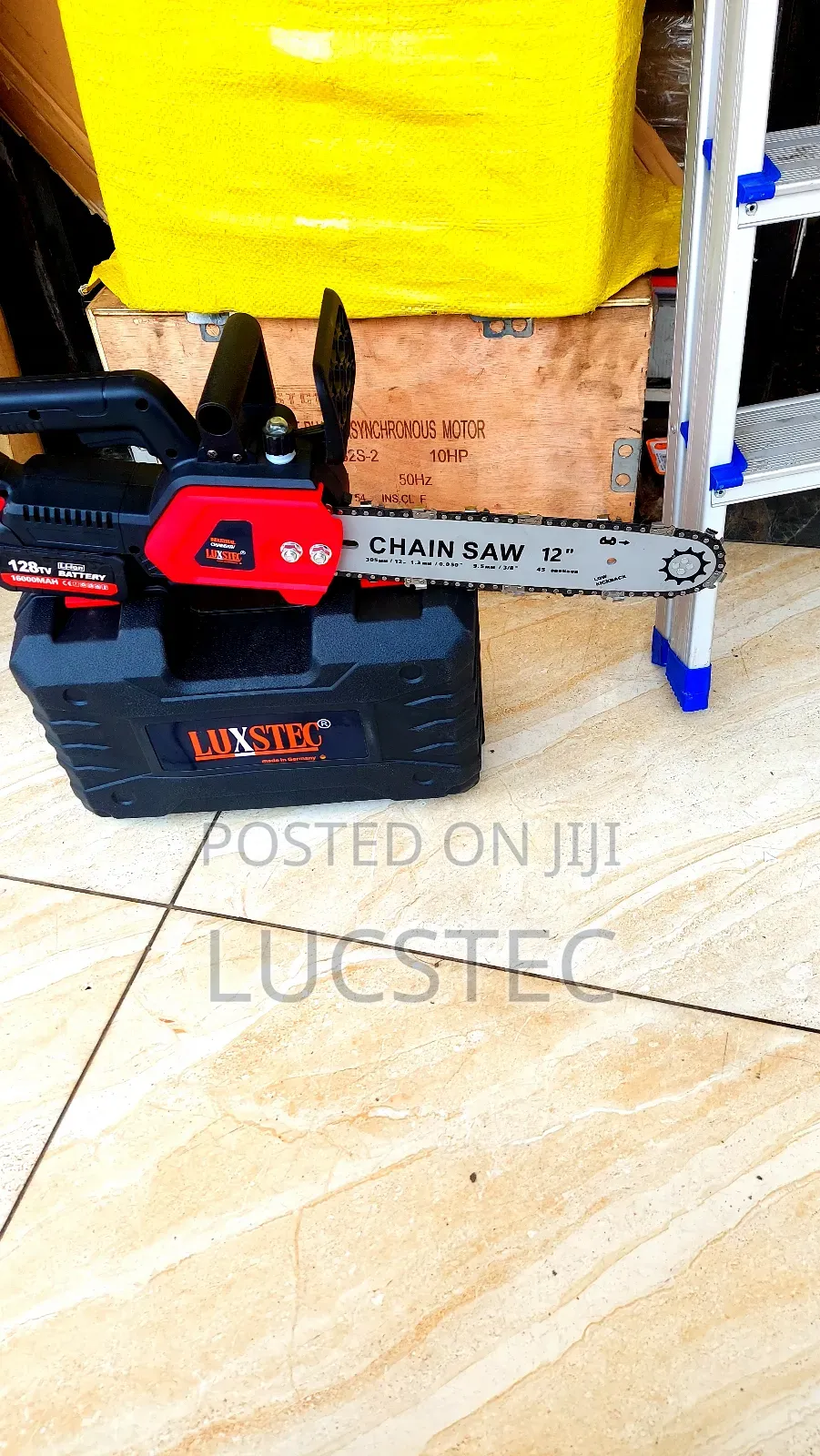 Cordless Chainsaw Luxstec Industrial