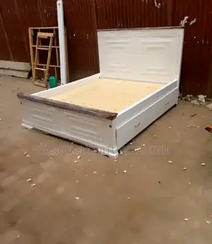 White Bed 5 by 6
