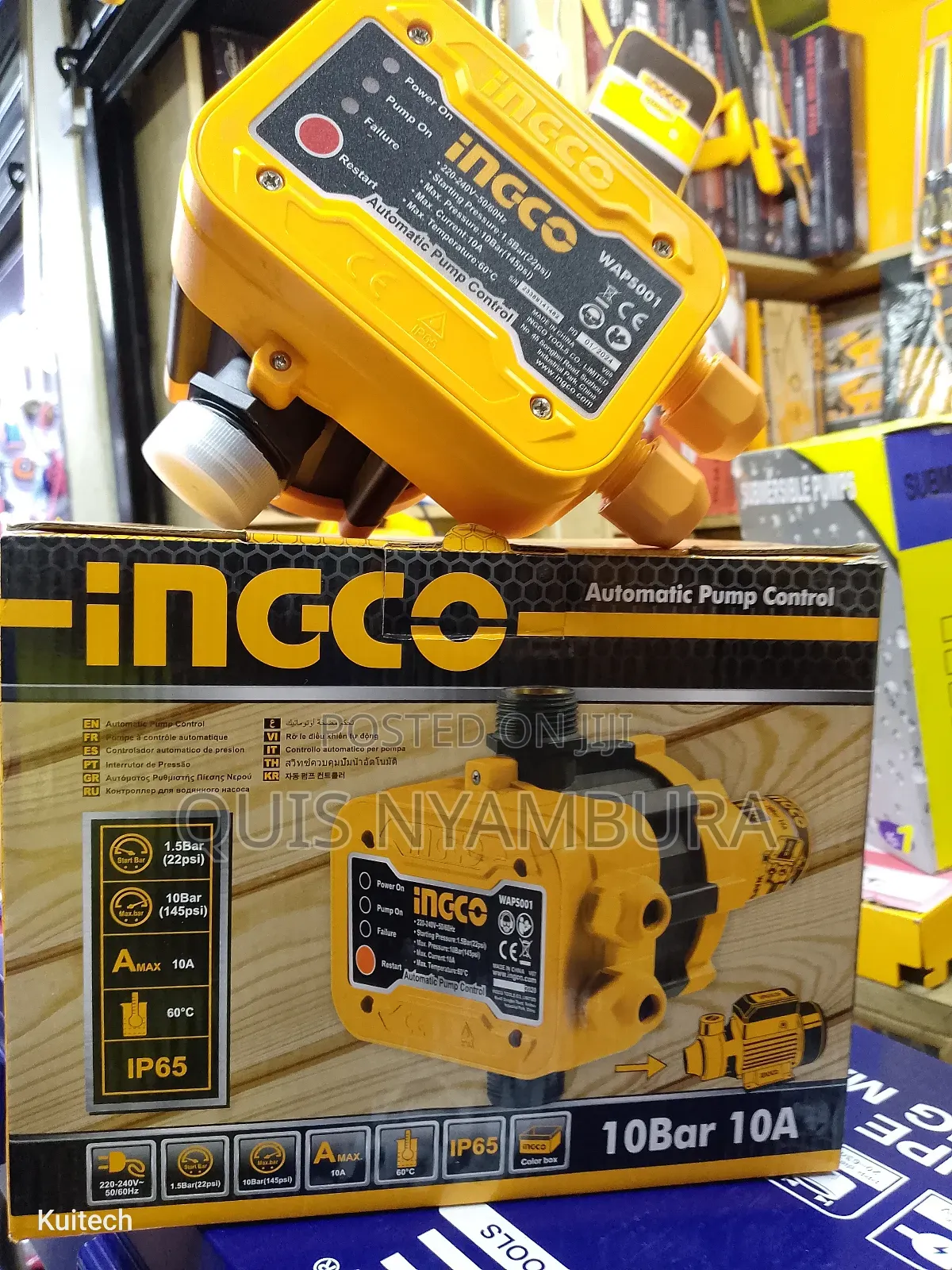 Electric Automatic Pump Controller Ingco