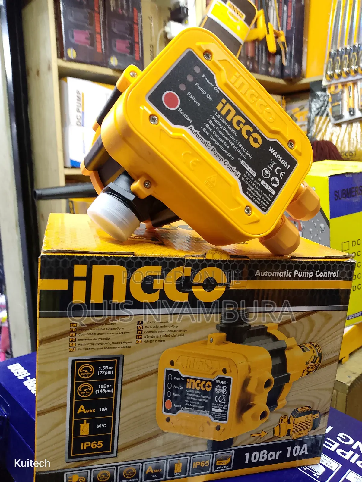 Electric Automatic Pump Controller Ingco