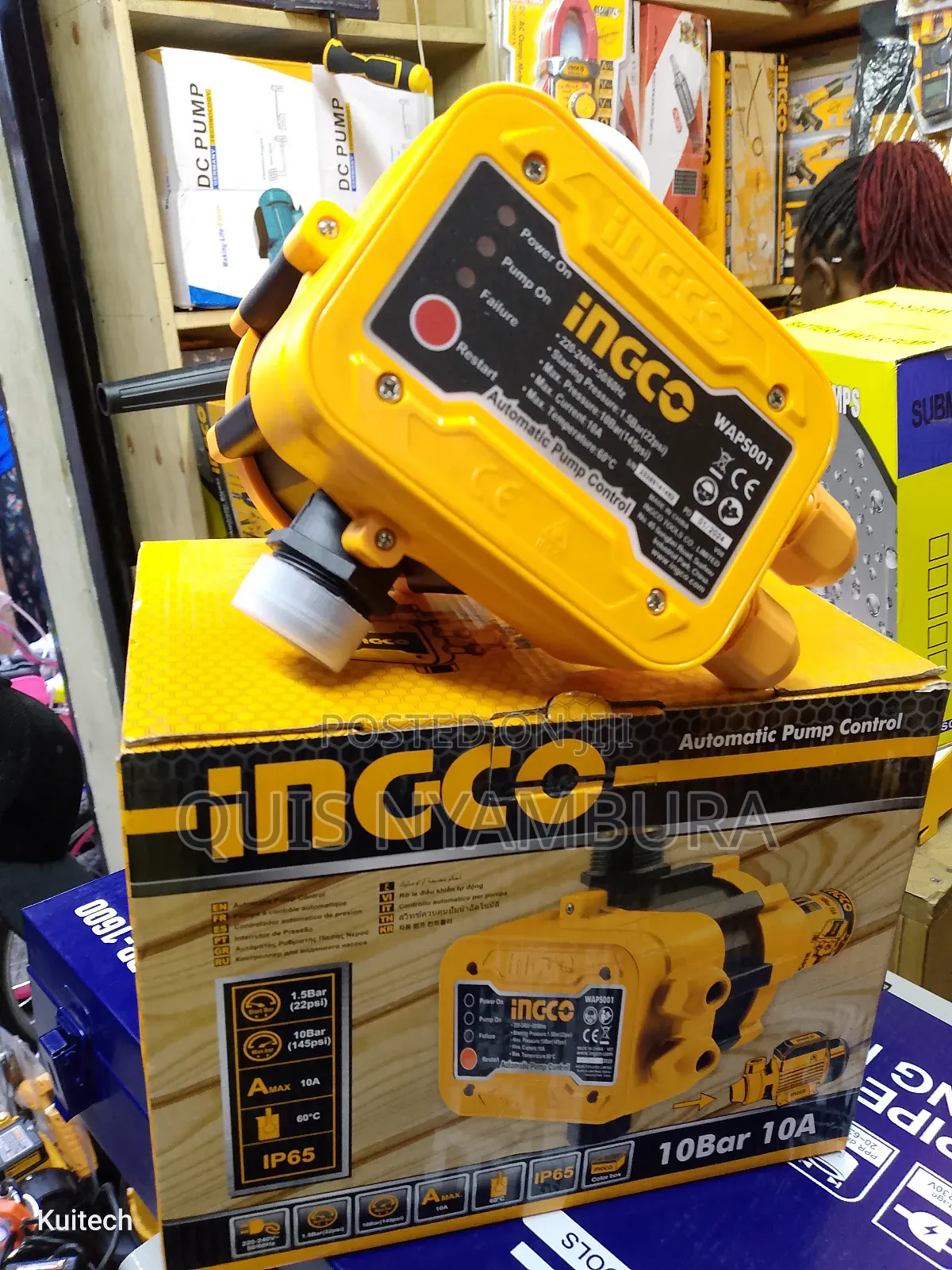 Controller, Automatic Water Pump Controller Ingco