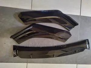 Universal Black Car Front Bumper Lip