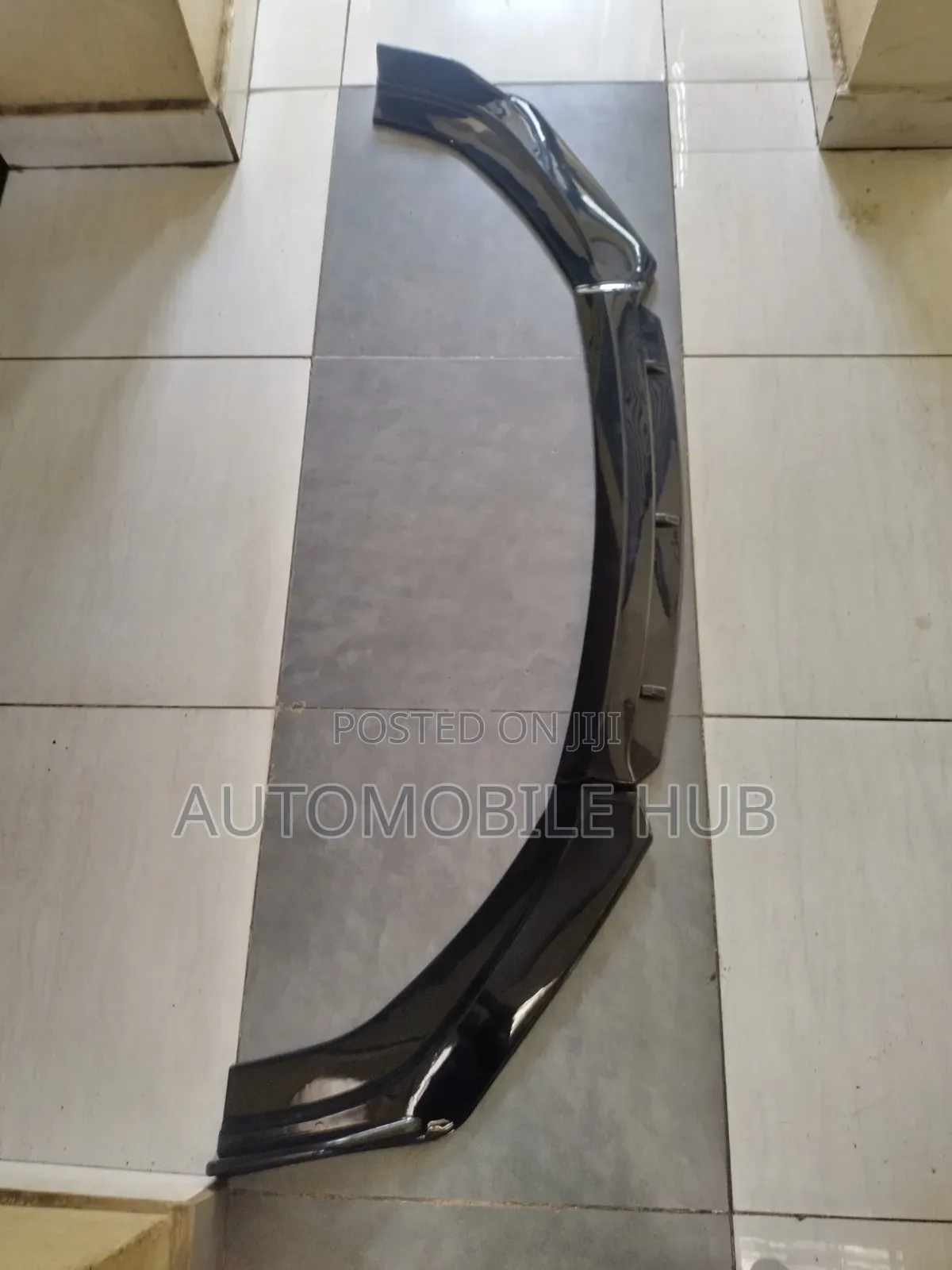 Universal Black Car Front Bumper Lip