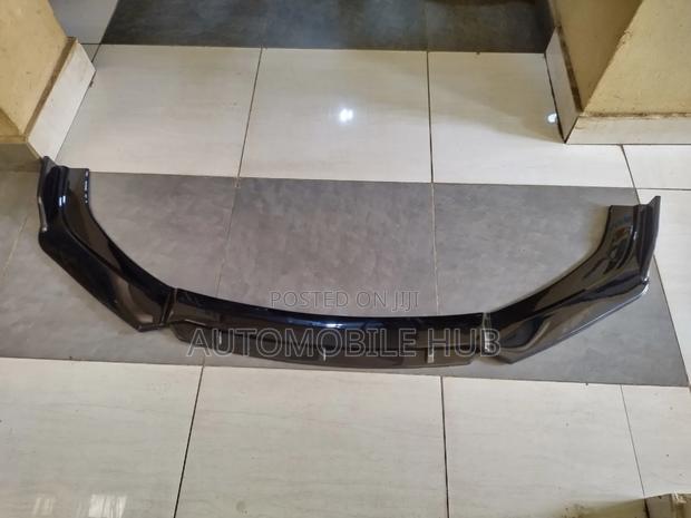Universal Black Car Front Bumper Lip