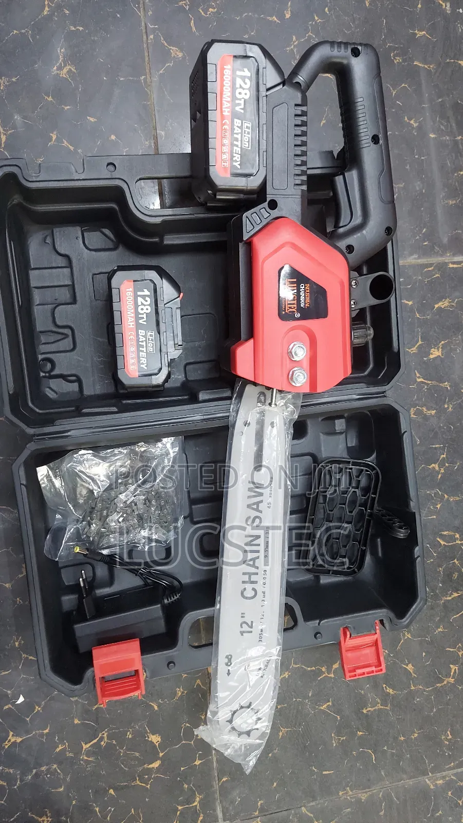 Luxstec Heavy Duty Cordless Chainsaw
