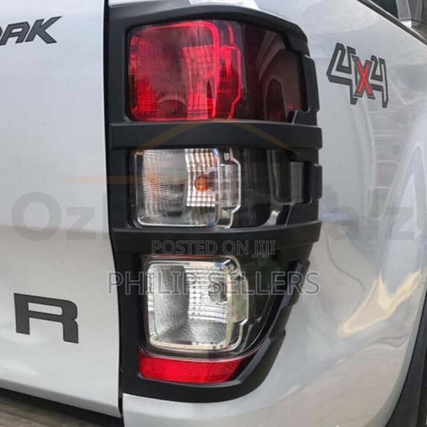 Suit Ford Ranger Matte Black Tail Light Cover Re - thumbnail 2