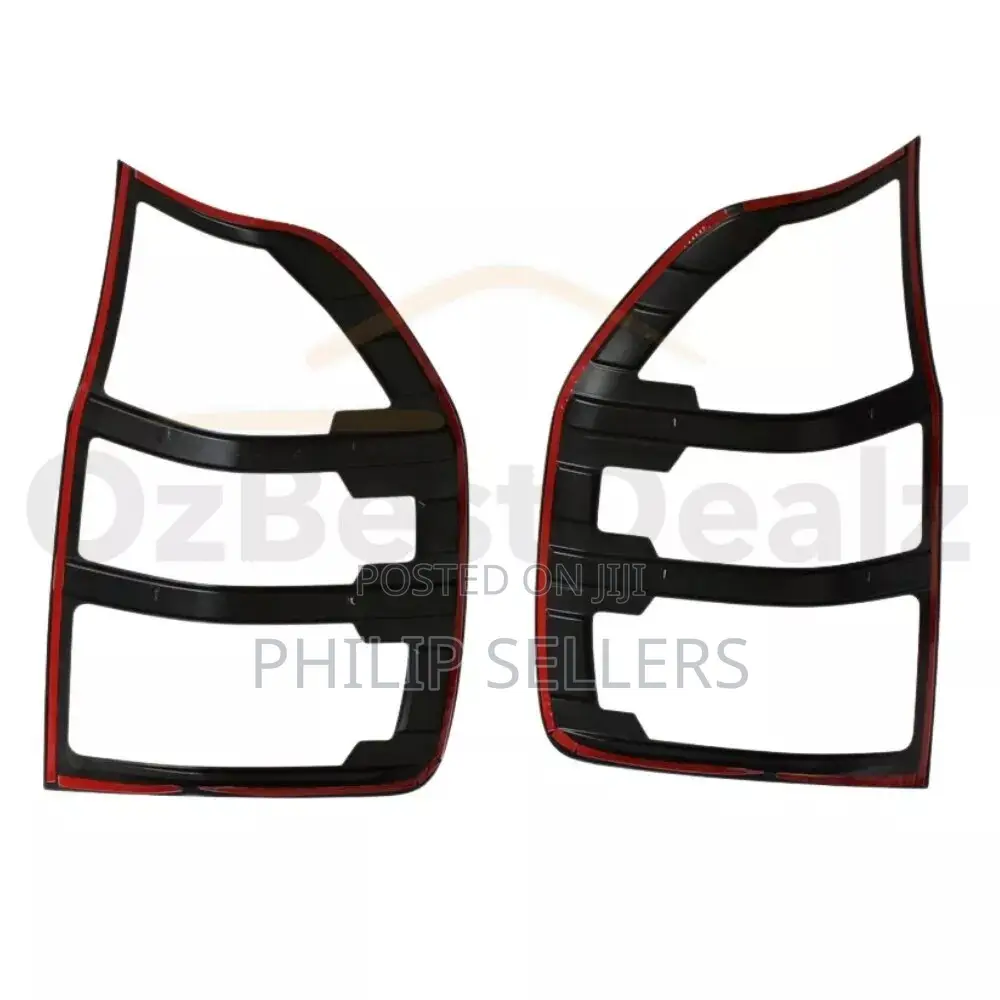 Suit Ford Ranger Matte Black Tail Light Cover Re