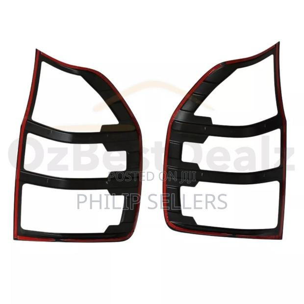 Suit Ford Ranger Matte Black Tail Light Cover Re - thumbnail 3