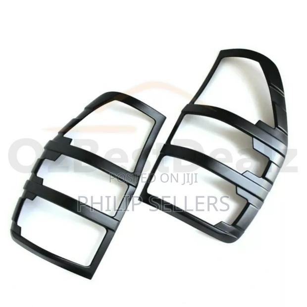 Suit Ford Ranger Matte Black Tail Light Cover Re - thumbnail 6