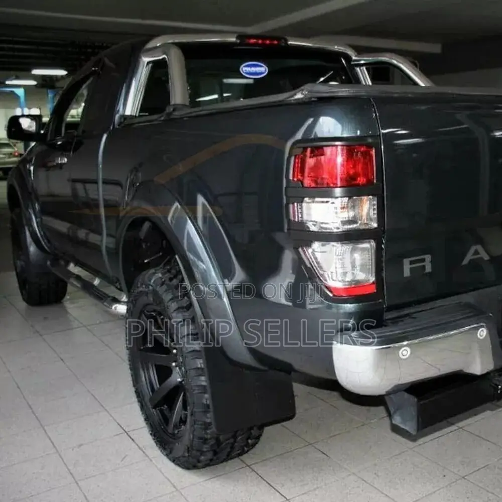 Suit Ford Ranger Matte Black Tail Light Cover Re