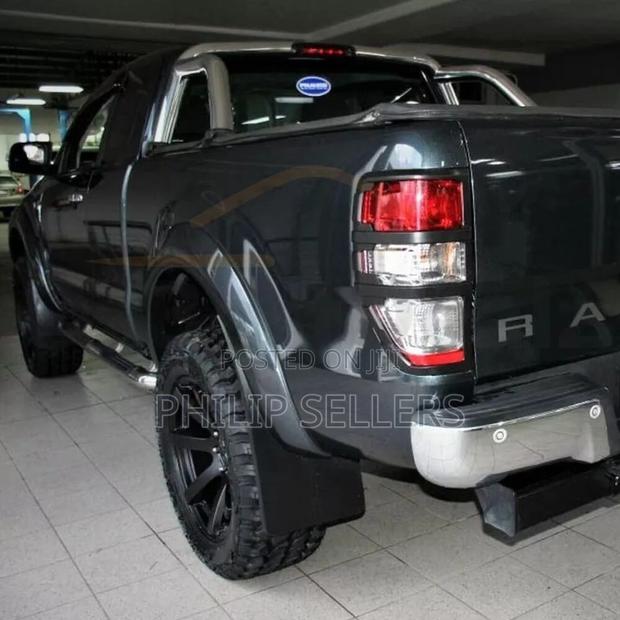 Suit Ford Ranger Matte Black Tail Light Cover Re - thumbnail 4