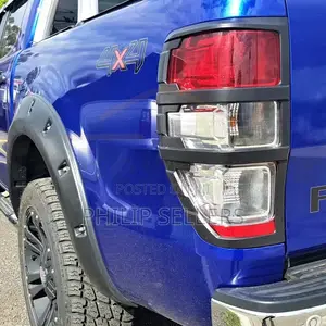 Suit Ford Ranger Matte Black Tail Light Cover Re