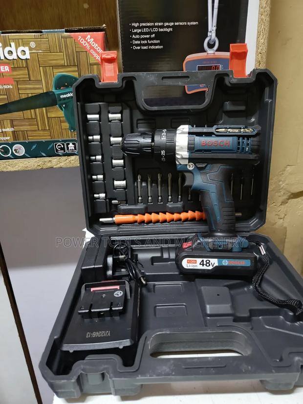 Powerful Cordless Drill Kit 48v Bosch - main view