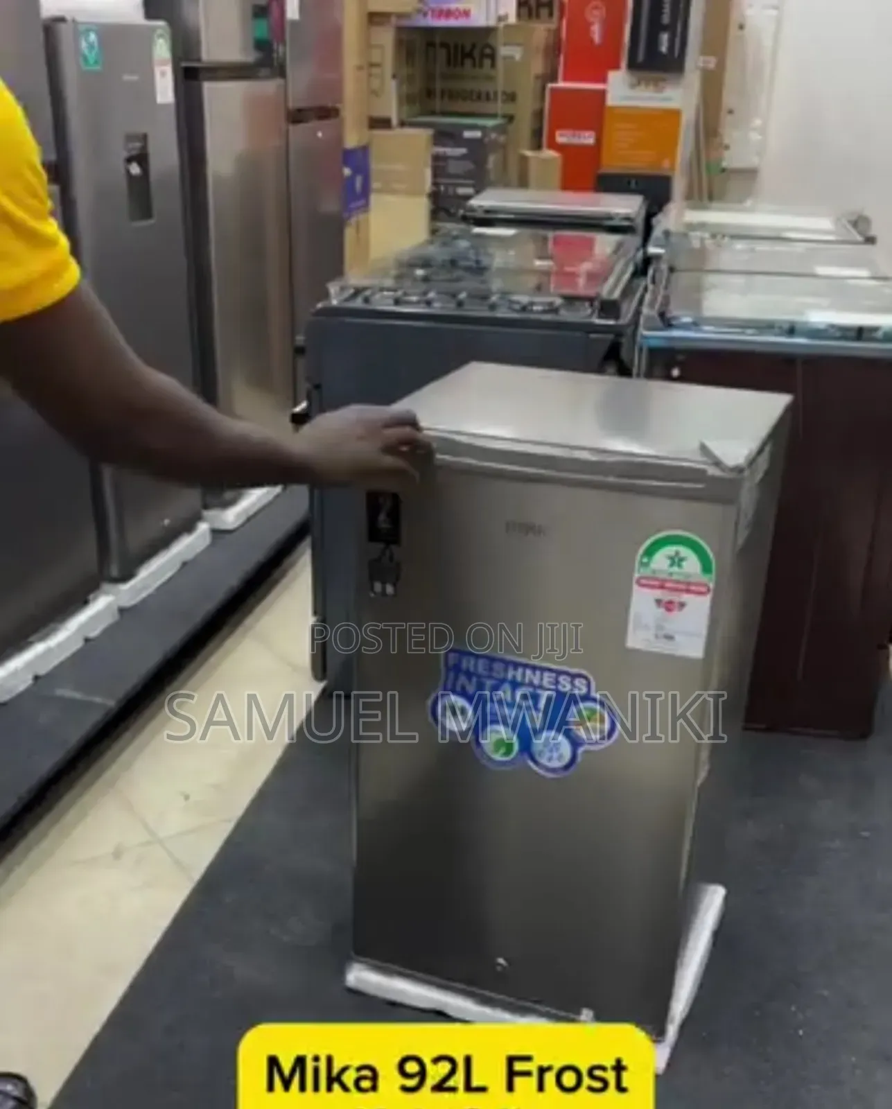 Mika 92L Single Door Direct Cool Fridge