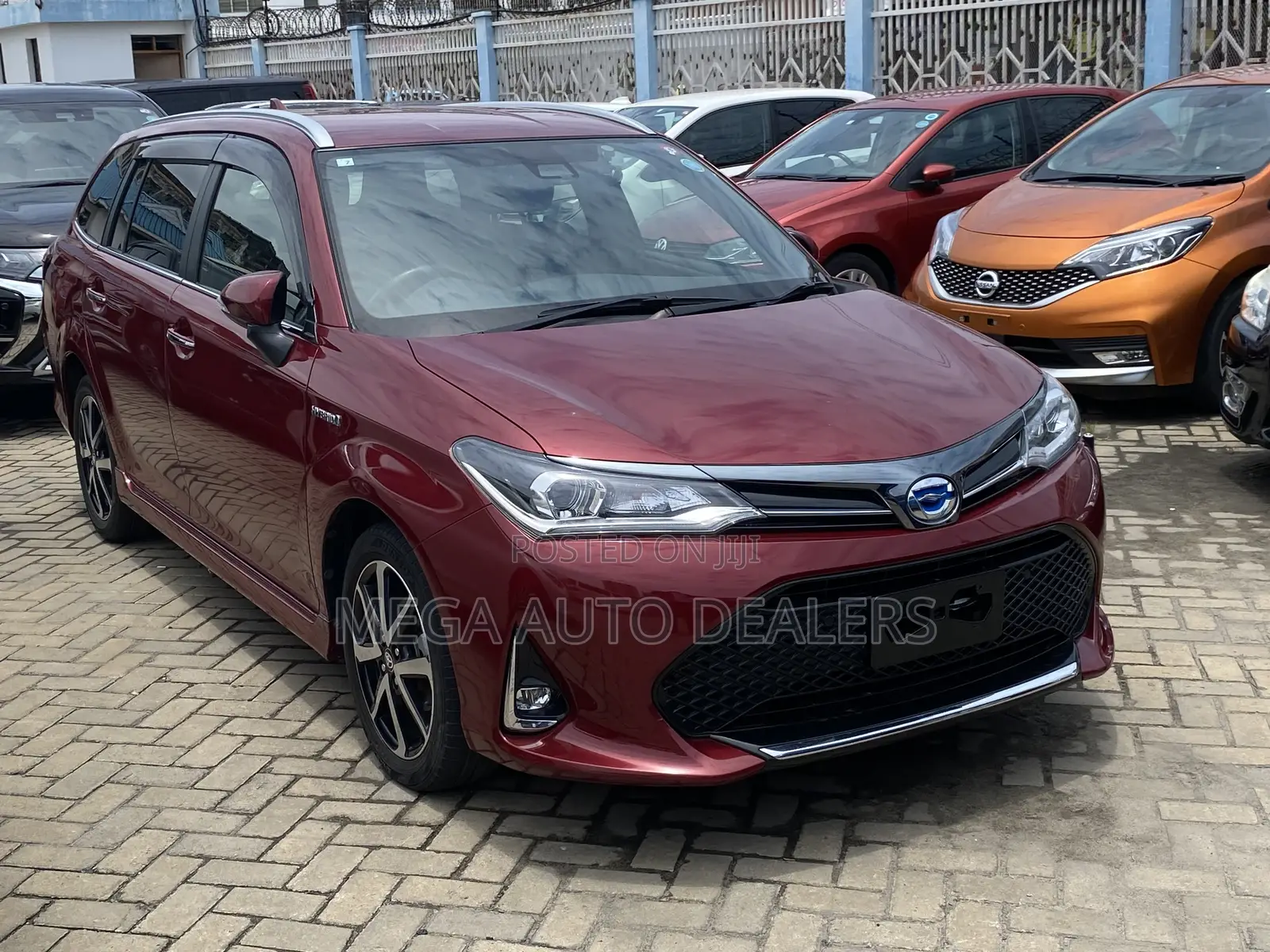Toyota Corolla Fielder 2018 Burgundy