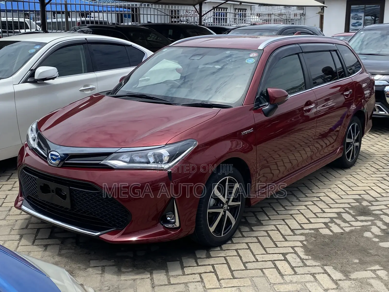 Toyota Corolla Fielder 2018 Burgundy