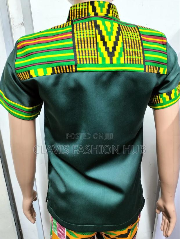 Emerald Green Boys Shirt - main view