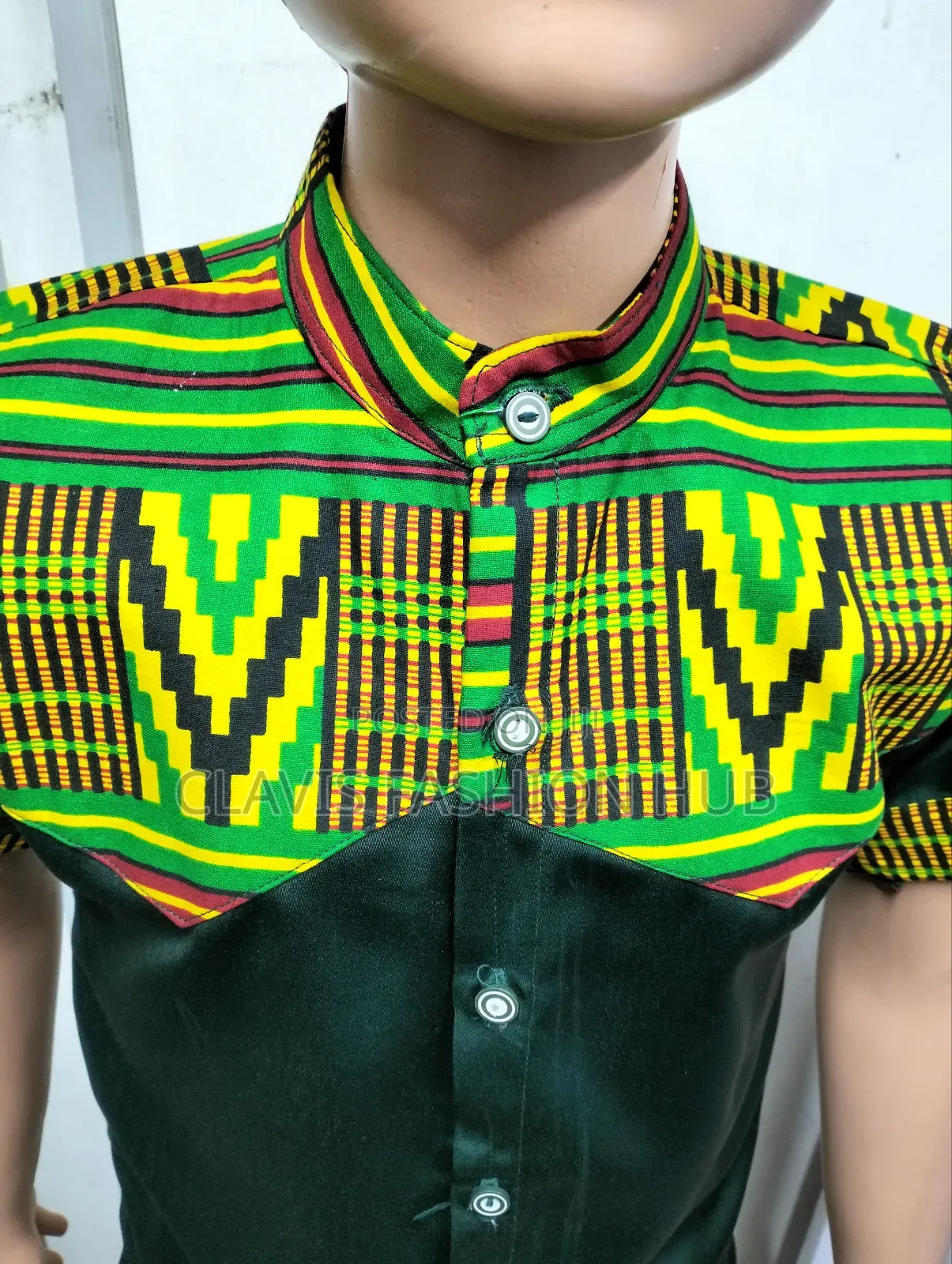 Emerald Green Boys Shirt