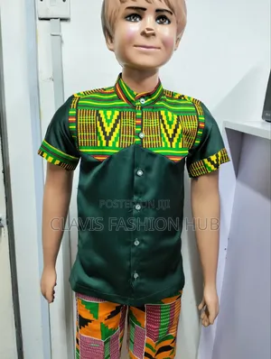 Emerald Green Boys Shirt