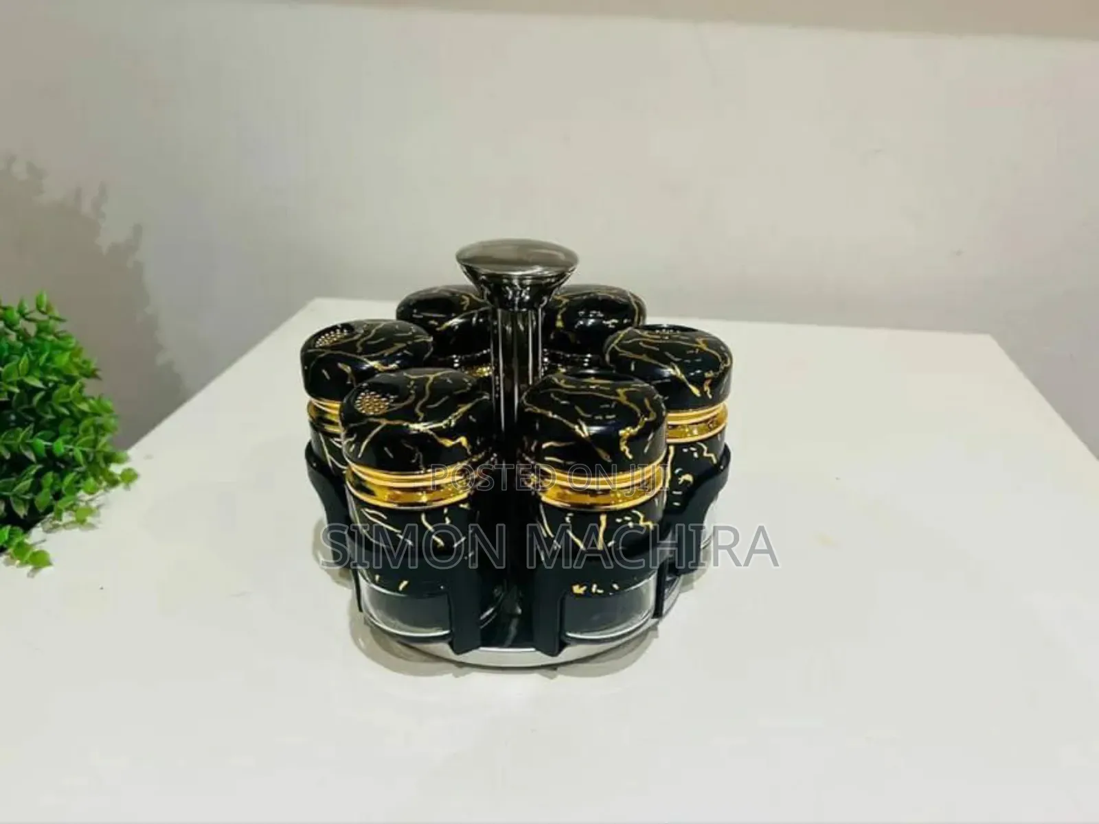 Rotating Spice Jars