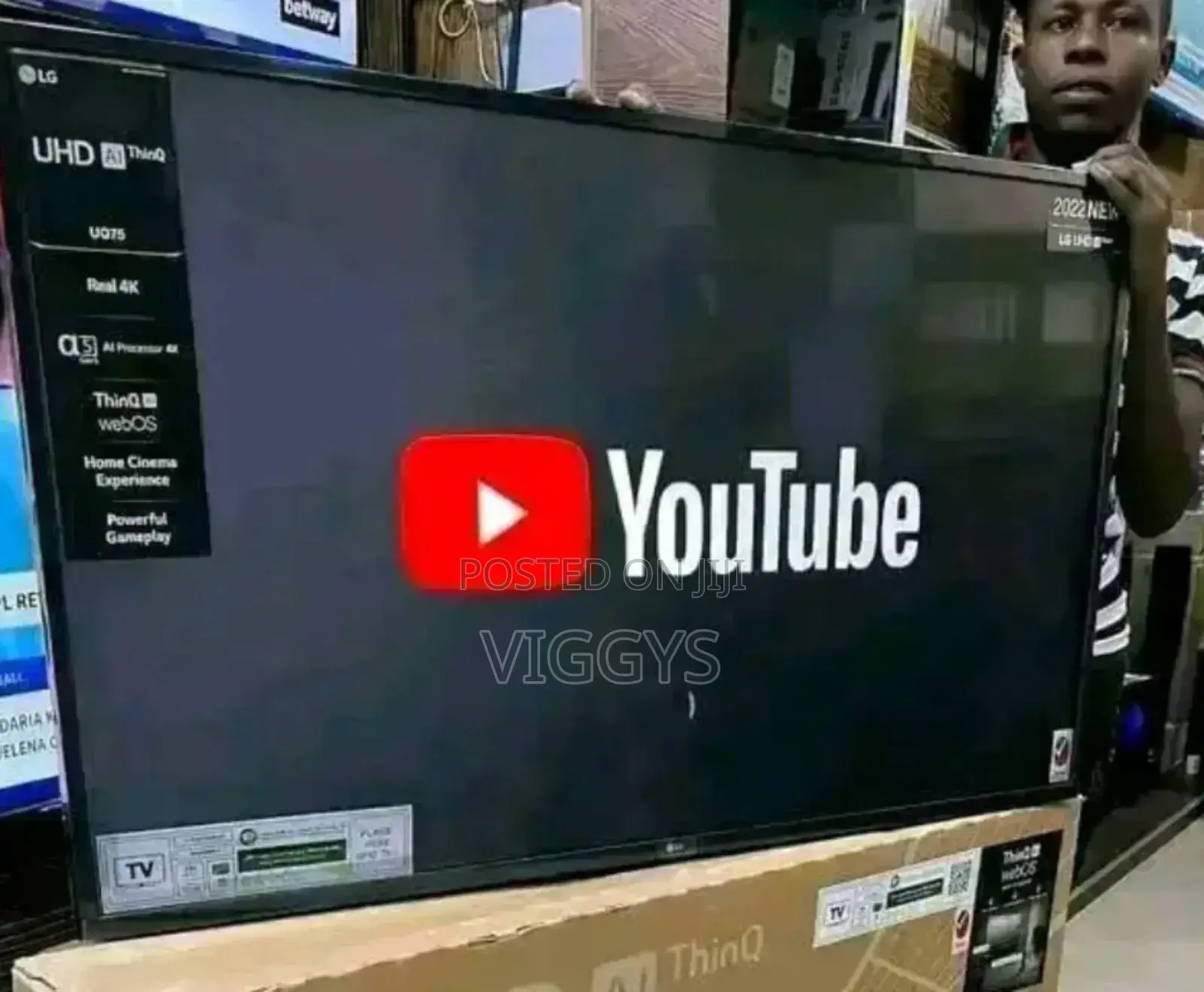 50 Inch LG Uhd Smart TV T-3