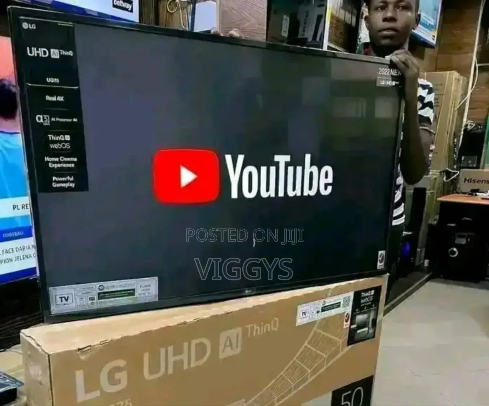 50 Inch LG Uhd Smart TV T-3