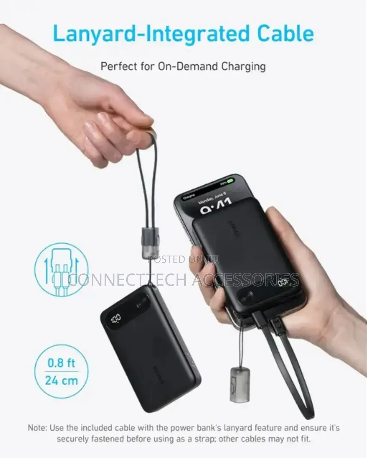 Anker Powerbank 10000mah Portable Charger With Builtin USB-C