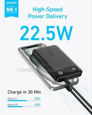 Anker Powerbank 10000mah Portable Charger With Builtin USB-C