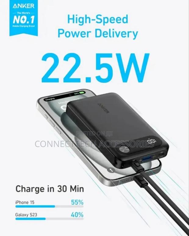 Anker Powerbank 10000mah Portable Charger With Builtin USB-C - thumbnail 5