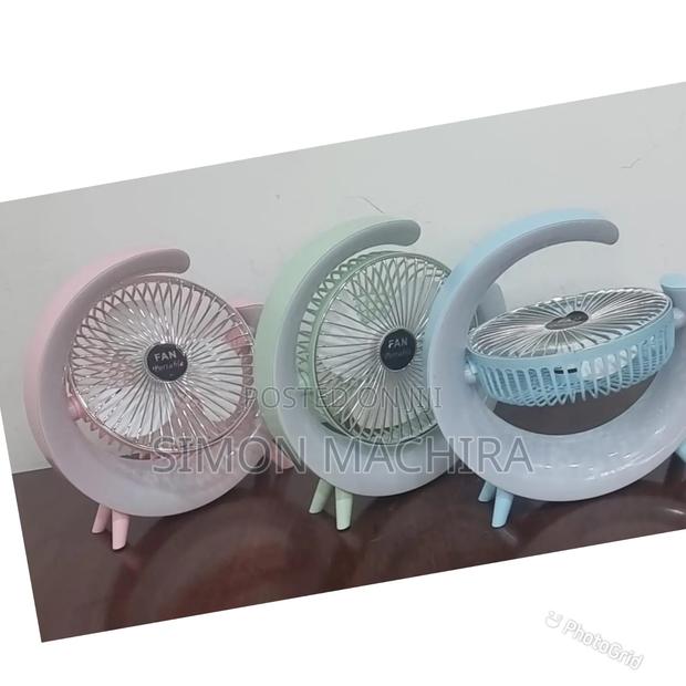 Desktop Fan With Light - main view