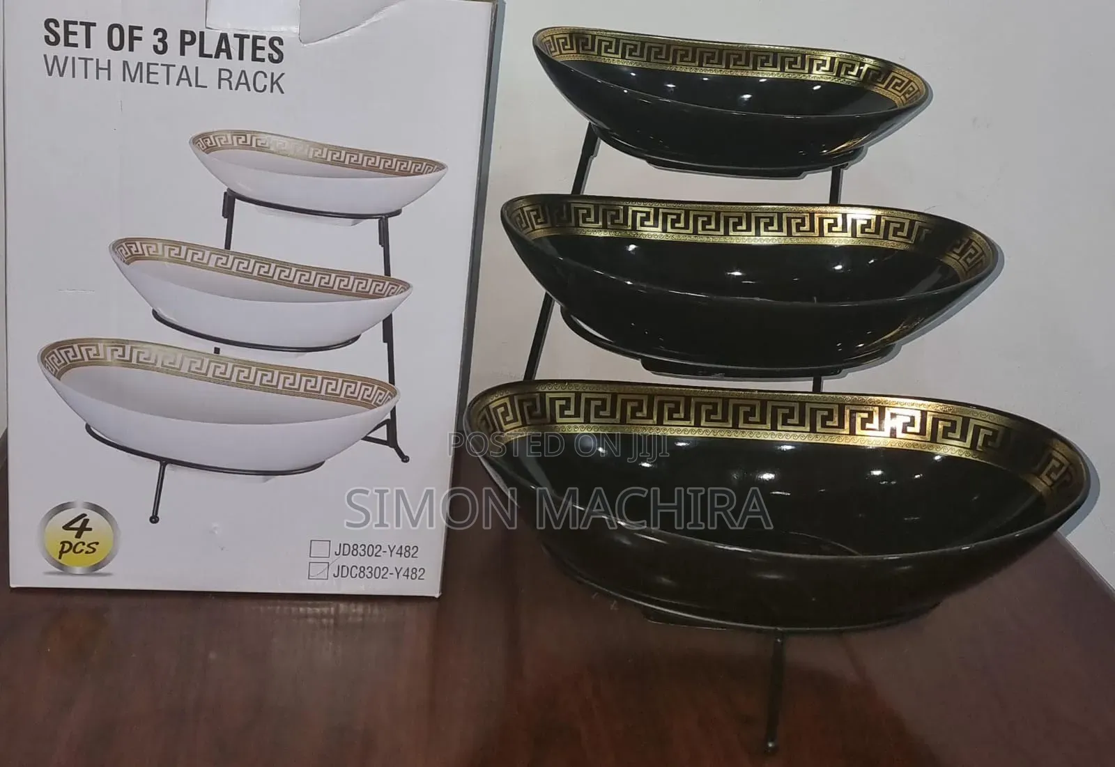 Ceramic Fruit Plates 3pcs