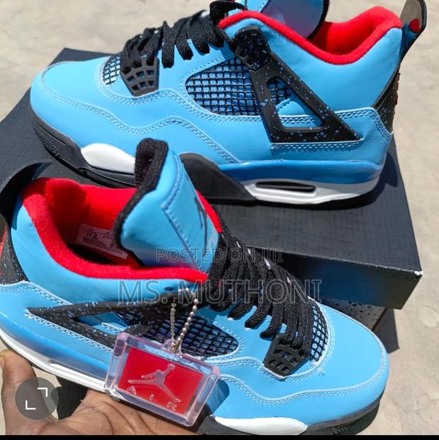 Air Jordan 4 Quality Leather Sneakers - thumbnail 5
