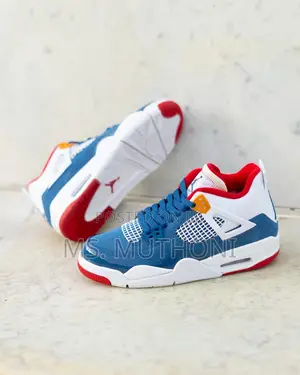 Air Jordan 4 Quality Leather Sneakers