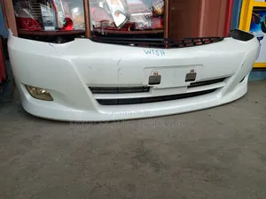 Wish 2007 Front Bumper With Foglights And Grill