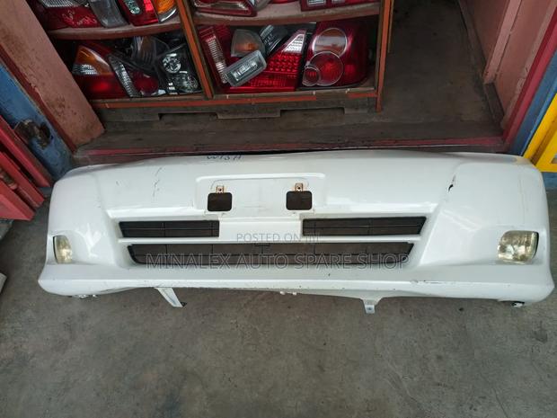Toyota Wish 2005 Model White Complete Ex-japan Bumper - main view