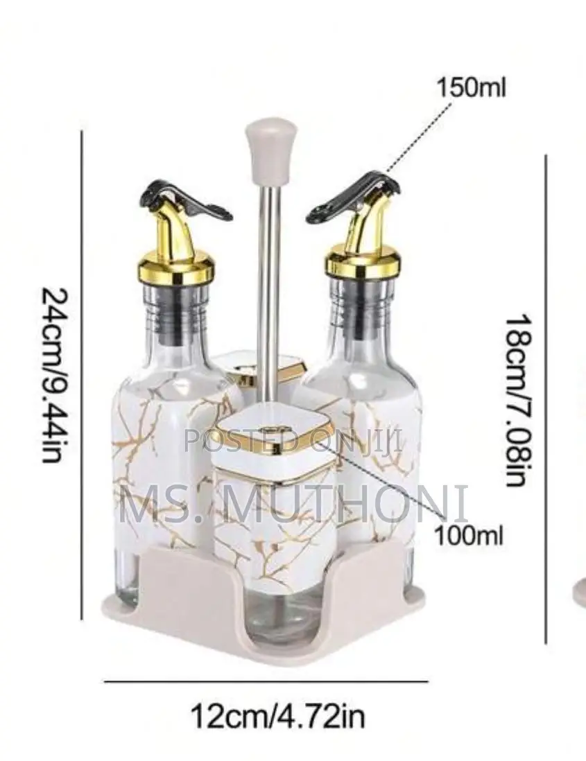 5pc Revolving Condiment Set Now Available