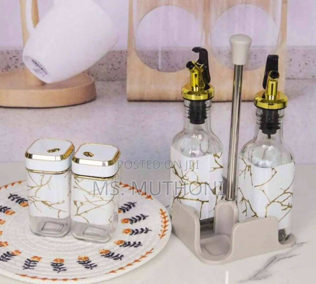 5pc Revolving Condiment Set Now Available